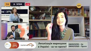 Мифы о легализации конопли разрушает Марина Грибанова // Телеканал КРТ