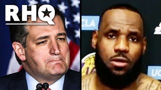 Ted Cruz Weasels Onto LeBron James Bandwagon