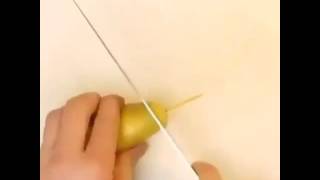 تقطيع البطاطس لولبي بدون آلات