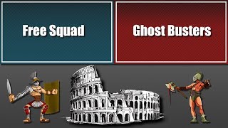 Кубок Колизей 1/2 финала. Ghost Busters VS Free Squad Тотал Вар Арена