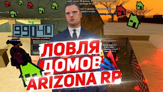 БЕШЕНЫЙ ЛОВЕЦ НАЛОВИЛ ДОМОВ | ЛОВЛЯ ДОМОВ ПО ГОСУ НА ARIZONA RP