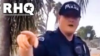 Cops LOSE IT In Power Trip Over Flower Seller