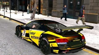 GTA4 RACE CAR DRIFT ON CITY