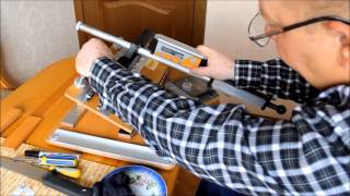 Точилка AKSS Самодельный станок Knife sharpening Homemade knife sharpening system AKSS