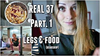 MANGER PLUS POUR POUSSER PLUS! Booty gains & food I Real 37 part. 1
