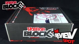 Subscription Spot - Horror Block November 2014 Subscription Box OPENING!