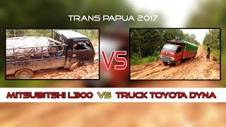 MITSUBISHI L300  VS  TOYOTA DYNA (Seru coy....)