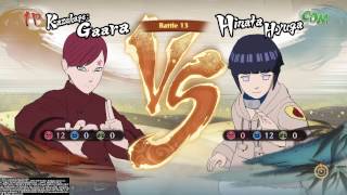 Naruto Shippuden Ultimate Ninja Storm 4: RTB Gaara vs PTS Hinata