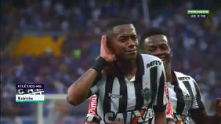 Robinho destrói o Cruzeiro em pleno Mineirão- 22/10/2017- HD
