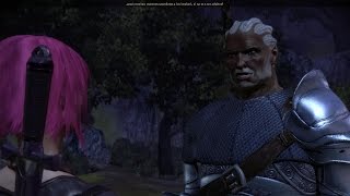 Dragon Age Origins Sten Camp Conversations Campamento Conversaciones Qunari HD Español