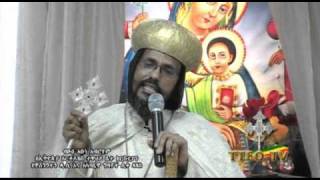 Hosanna in Mesrake Tshaye Saint Tekele Haymanot E O T C Holy Bible preaching Abune Abune Abraham, Archbishop of the E O T C part 1