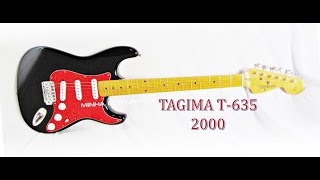Guitarra TAGIMA T-635 Stratocaster 2000 (made in Brazil) - Minha Guitarra de Cedro