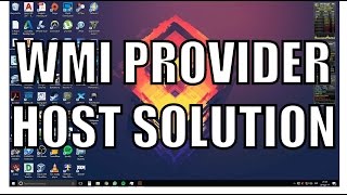 WMI Provider Host High CPU Usage - Alternate Solution