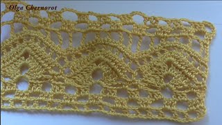 Красивый узор для топа, юбки, Ч1 openwork pattern