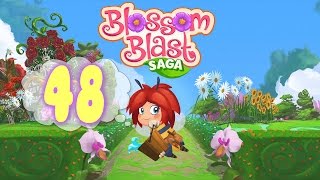 Blossom Blast Saga Level 48