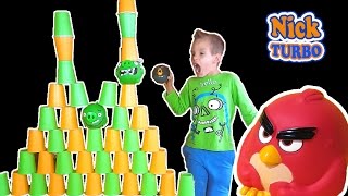 Angry Birds ОТКРЫВАЕМ ПОСЫЛКУ С ИГРУШКАМИ Яйца Киндер Сюрприз Видео детям. Kinder Surprise, Unboxing