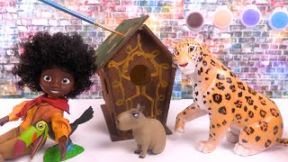 Encanto DIY Crafts for Kids Birdhouse Nichoir à Oiseaux d'Antonio