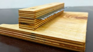 Kerfing Plane | DIY Jig for Perfect Resawing by hand