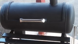 niezniszczalny grill z wentylatorem wlasnej roboty beczka butla