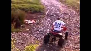 Quad Zongshen 350cc drifting