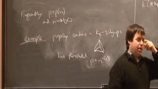 Topology of Random Simplicial Complexes - Matthew Kahle
