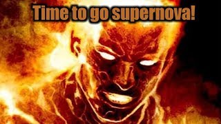 Human Torch roasts Ebony Maw 52, Marvel future fight