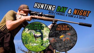 First Hunt with the Helix HDLR and Pulsar Thermion 2 - Element Teambuilding Hunt, Pt.1