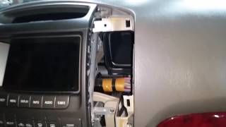 2009 lexus gx 470 radio removal