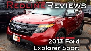 2013 Ford Explorer Sport Review, Walkaround, Exhaust, Test Drive