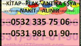 ANTİKA EŞYA ALANLAR ((0532 335 75 06)) REŞİTPAŞA EŞYA ALANLAR