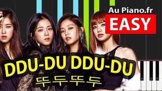Blackpink DDU-DU-DDU-DU EASY Piano Tutorial (How to play Lisa)