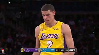 Lonzo Ball FULL Lowlights 2017-12-12 Los Angeles Lakers vs New York Knicks