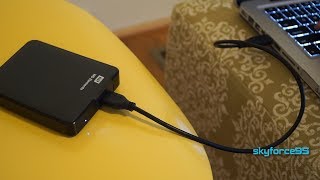 WD Elements External Hard Drive Unboxing & Review