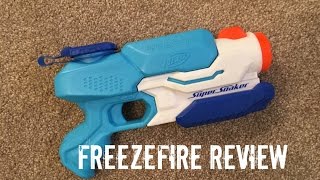 Nerf Super Soaker Freeze Fire Unboxing, Range Test & Firing Test