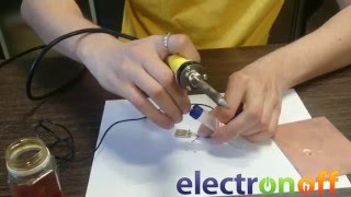 Как починить USB-штекер. Видео урок от Electronoff.
