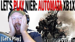 Let's Play NieR: Automata [Hard Mode] On Xbox One X [Episode #2]