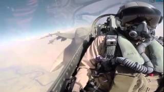 طائرات F16 إماراتية تقصف داعش