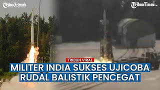 DRDO Lakukan Uji Terbang Perdana Pencegat Pertahanan Rudal Balistik Fase-II di Pantai Odisha