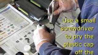 How to Refill your Brother Toner Cartridge Like a Man!