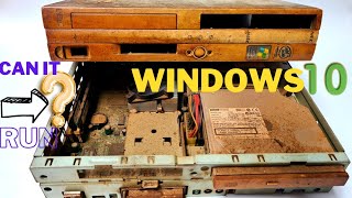20 Years abandoned in the kitchen ? - Tiny Pc NEC Restoration - Does it ru n with Windows 7?