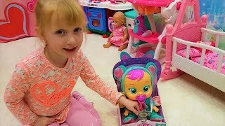Малышка ПЛАЧЕТ! | Кукла Плачет Как ЖИВАЯ |Cry Babies Dolls