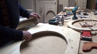 Как вырезать эллипс фрезером (How to carve ellipse frame with mill)