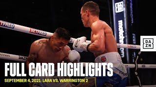 FULL CARD HIGHLIGHTS | Mauricio Lara vs. Josh Warrington 2