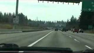 Laser Speed Trap on I-5 Lynnwood WA