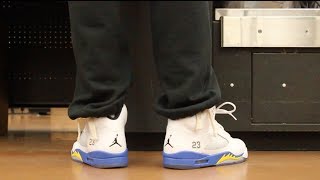 Air Jordan 5 Retro "Laney" On Feet Review