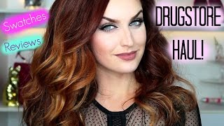 Drugstore Haul + Reviews + Swatches