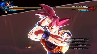 Goku with (transformations Super Saiyan 1-2-3-4-God-Blue & KaioKenX10) Xenoverse 2 Mods