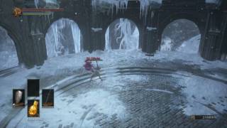 Dark Souls 3 - Livid Pyromancer Dunnel vs Sir Vilhelm