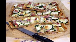 Пирог из песочного теста с цукини и прованскими травами. Домашний ресторан®