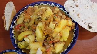 Блюдо по Египетски Вкусное овощное с фаршем! Египетская кухня